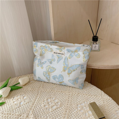 New Chinese style large capacity versatile canvas clutch bag