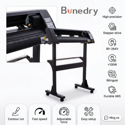 KH-870 870mm Vinyl Cutter Plotter with Signmaster ARTCUT Flexi Software 0.01mm Precision USB COM for Sticker Decal Sign Making