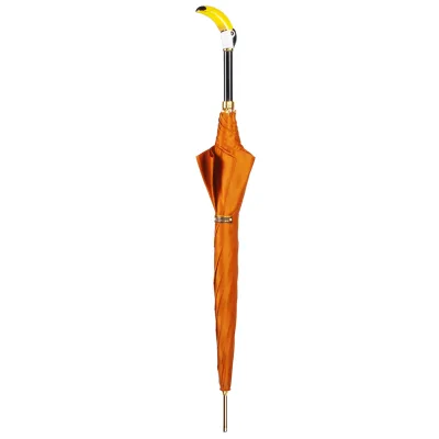 High-end Advertising Gift Umbrella Customized Animal Head Design Long-handled Umbrella Mens Luxury Large Straight Umbrella