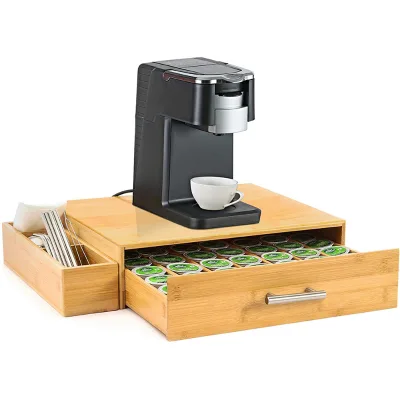 1PCS Manufacture Counte Porta Capsules Cafe Office Capsule Organizer Storage Home Stand White Coffee Pod Holder