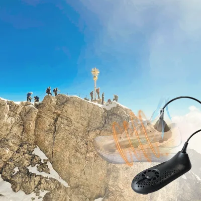 High Quality PTC Heating Fan Portable Shoe Dryer CE Certified Eco-Friendly for Summer Mountain Climbing and Household Use