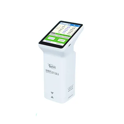 Linshang LS173 Smart Touch Screen Colorimeter for Coating Ceramic Plastic Paint Color Measurement Comparison