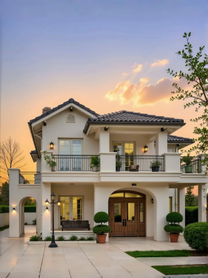 Customized Interior Design for Villas 3D Rendering of Luxury Residential Interior Design