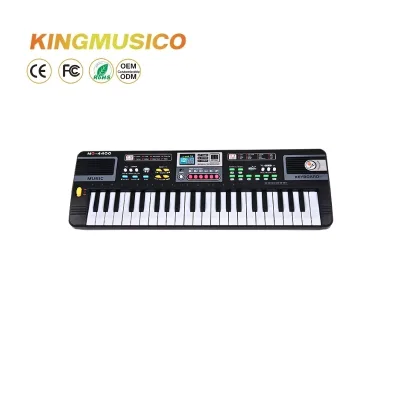 2025 Smart 44-Key Keyboard with Built LED Guidance - Wireless MIDI Compatible for Music Learners, Teachers Best Gift for Kid