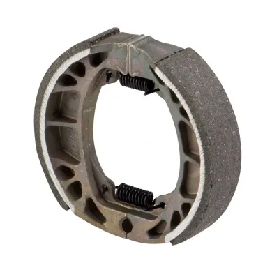 FT125 High Quality Rear Non-asbestos Motorcycle Parts New Condition Brake Shoes with Non-leaking Shoe Pad High End Accessories