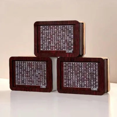 Bestseller JIAYI Rectangle Digital Money Box with Counter Wooden Density Board Desktop Decor Save No Withdrawals