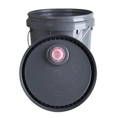 Attractive Price New Type 20l Custom Printed Plastic Chemical Paint Bucket With Spout Lid