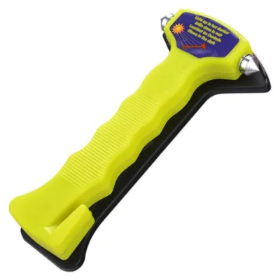 3-in-1 utility vehicle rescue hammer Glow-in-the-dark rescue hammer Automotive safety hammer