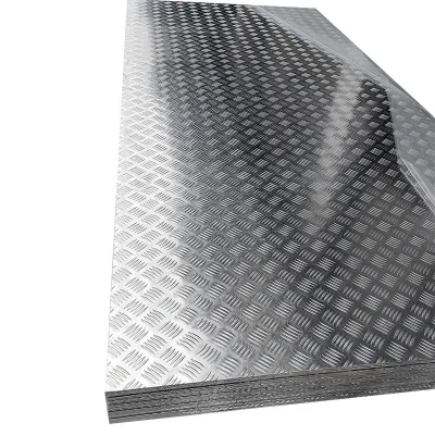 1060 3003 5052 6061 Pattern Durable Metal Products Non-Slip Five-Rib 5052 6061 Aluminum Alloy Plate