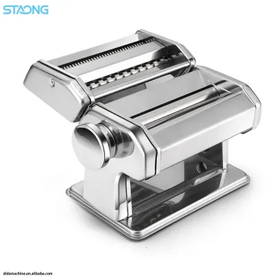 High Quality Pasta Maker Machine Stainless Steel Pasta Roller Machine Manual Stainless Noodle Maker Machine Hand Pasta Maker