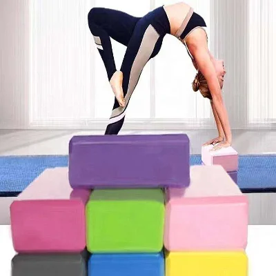 High Density Eco-friendly Customized Eva Yoga Block Anti-slip Yoga Block Foam Set Yoga Brick