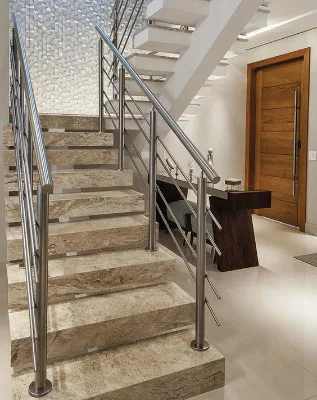 Custom 304/316 Stainless Steel Balustrade Fabrication