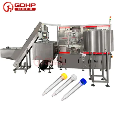 Urinalysis Preservative Tube Screw Cap Machine Conical Urine Centrifuge Tube Capping Machine