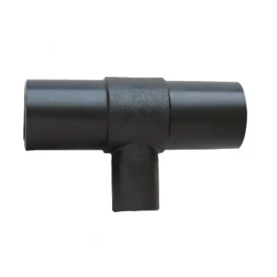 OEM Factory Direct High Pressure Durable HDPE Water Supply Pipes Butt Fusion Reducing Tee Welded Connection Equal Reducing Cross