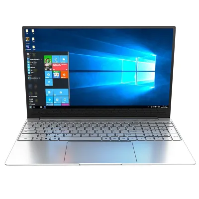 Customized Product Laptop 15.6Inch Ultra Slim 180 Degree Open and Close 8Gb Ram 256Gb Ssd Intel Celeron N5095 Business Laptop