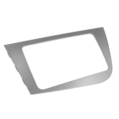 Car Stereo Radio Trim Frame Fascia for Black Color Seat Leon Panel Double Din Frame