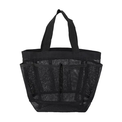 Beach Travel Holiday Outdoor Travel Large Capacity Waterproof Clothes Storage Wash Tote Bathing Swimming Wash Mesh Beach Bag