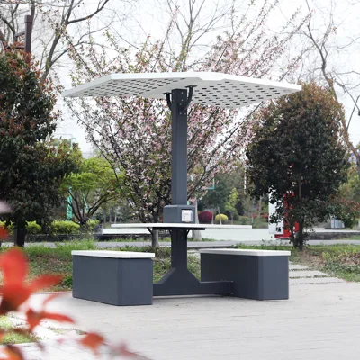 Solar Smart Bench, Smart Solar Bench, Intelligent Solar Bench, Solar Powered Bench, Solar Charging Bench, Outdoor Smart Bench.