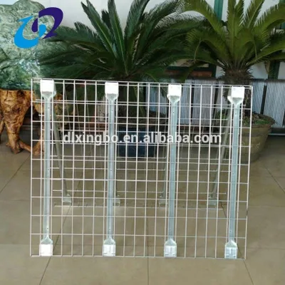 Heavy Duty Galvanized Steel Wire Deck Shelf Custom Size Warehouse Storage Rack Wire Mesh Decking for Pallet Racking