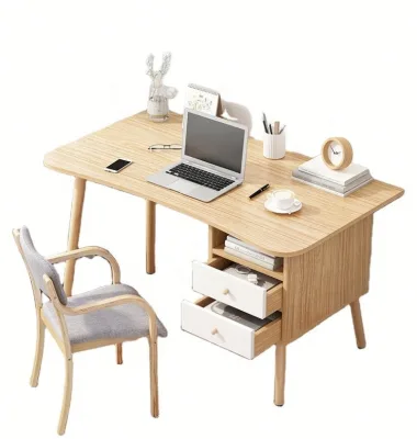 YQ FOREVER Modern Minimalist Solid Wood Kids' Computer Desk Household Computer Desk