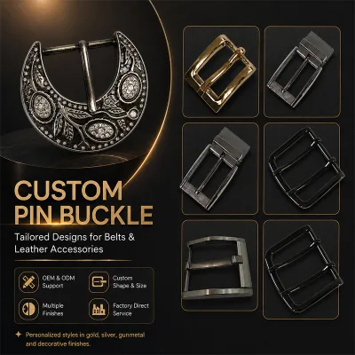 High-End Metal Belt Buckle with Rhinestone and Crystal Zinc Alloy Hardware for Men's Suits and Pants for Clothing