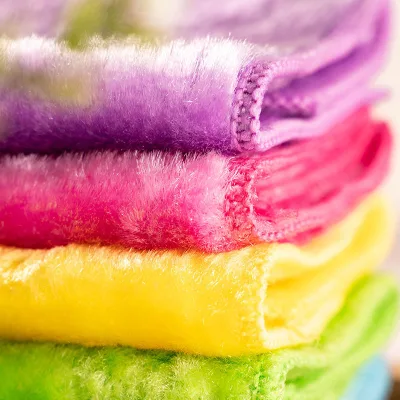Wood Fiber Eco-Friendly Woven Plain Weave Dishwashing Towel Scouring Pad Oil-Proof Absorbent Decontamination Kitchen Cloth