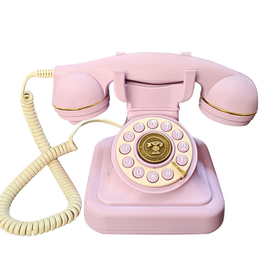 2024 Trend Purple Corded Telephone with Audio Guest Book and Voice Messa Recorder