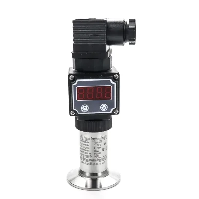 4-20mA/0-5V Flat Film Sanitary Pressure Level Sensor Environmental Pressure Transmitter 24V