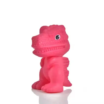 Factory Direct Sales Practical Environmental Protection Rubber Dinosaur Floating Bath Toy Family Bathroom Bathtub Dinosaur