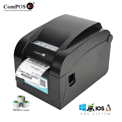 Cheap Thermal Printer 58/80mm A4 Portable T Shirt Receipt Barcode Price Label Sticker USB 3-inch Impresora