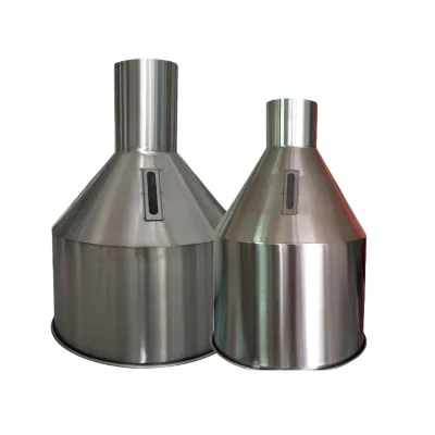 Industrial Stainless Steel Large-diameter Funnel Large Conical Hopper Customized Electric Driven Tapered Funnel