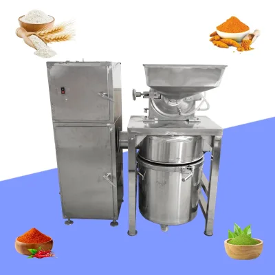 Home Shop Use Dry Spice Pepper Grain Powder Grinder Pulverizer Small Superfine Powder Grinding Mill