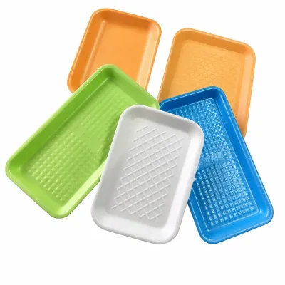 Disposable EPS Polystyrene Foam Tray Lightweight Shockproof Produce Packaging for Supermarket Farm Export Grade Wholesale