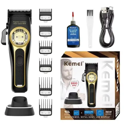 Professional High Quality Brushless Motor Barber Use Hair Clipper Trimmer Shaver