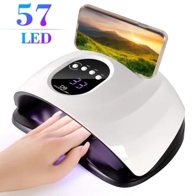 Nail Salon Handheld Battery-Powered UV/LED Phototherapy Machine Induction Quick-drying Nail Gel Mini Dryer Lian Yan