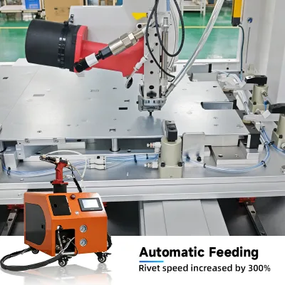 Automatic Feeding Blind Rivet Gun Machine Automatic Feeding Nail Pulling Gun Auto Feed Riveting Tool 3.2mm 3.0mm Customizable