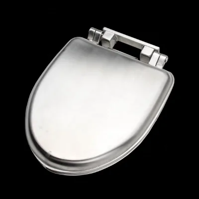 Bathroom Stainless Steel Toilet Seat Durable Toilet Lid Covers
