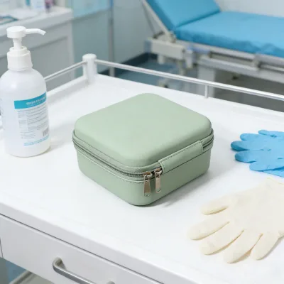 Waterproof Hard Shell Eva case Travel Carry case with Foam Medical Emergency First Aid Kit Multi-Function Hospital Storage Case