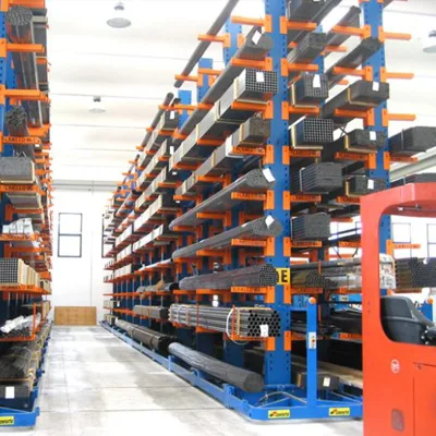 Steel Tube Heavy Cantilever Rack Strong Steaal Racking for Hardware Storage