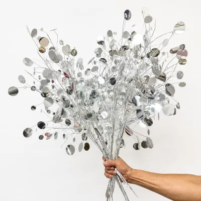 Customized Sequin-Decorated Bouquet Gold Silver 70cm Length 100cm Width New Arrival Modern Party Wedding Decoration for Indoor