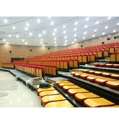 JY-769 China Supplier Durable Mobile Bleacher System with Steel Structure and Customized Rows Available