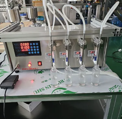 Liquid Filling Machine/ Magnetic Pump/ Semi Automatic Electric Essential Oil Perfume Filling Machine
