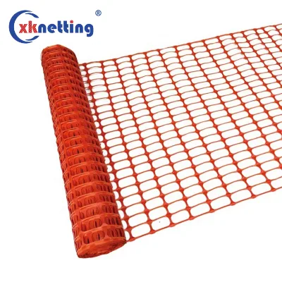 Hot Selling 100% Virgin Material Plastic Orange Safety Fence Fence Warning Net