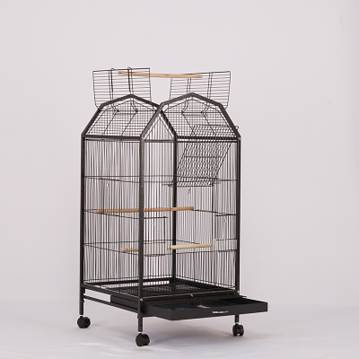 Rolling Stand Large Parrot Cage Bird Cages for Parakeets