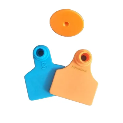 Plastic Pig Ear Tags With Pin for Pig Goat Sheep Livestock Farming Hang Tags