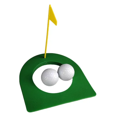 Regulation Durable Plastic Golf Putting Green Cup with Flag for Outdoor Use Training Equipment