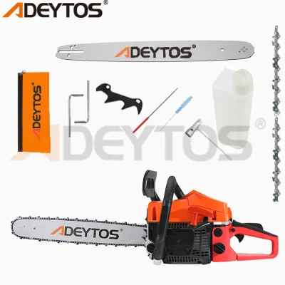 The Popular 52cc/58cc Gasoline Chainsaws in ChinaTwo-stroke ChainsawforCutting WoodTreesProfessional Gasoline-powered Chainsaw