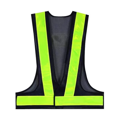 Factory Supply New Style High Visibility Waterproof LED Reflective Polyester Running Vest for Outdoor Workers
