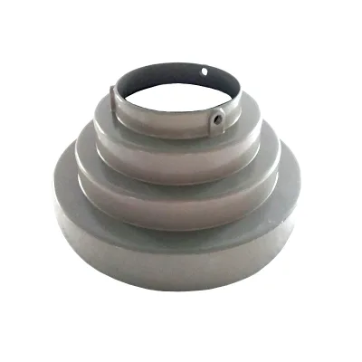 Conical Aluminum Offset Feedhorn Scalar Ring for Stable Satellite Single