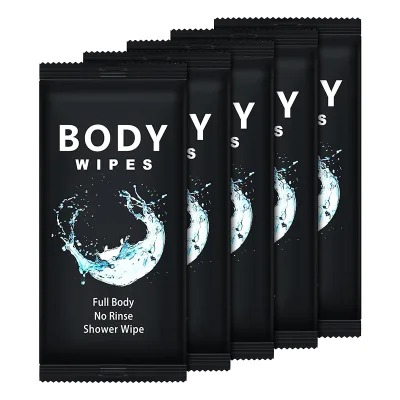 Individually Wrapped Adult Body Wet Wipes